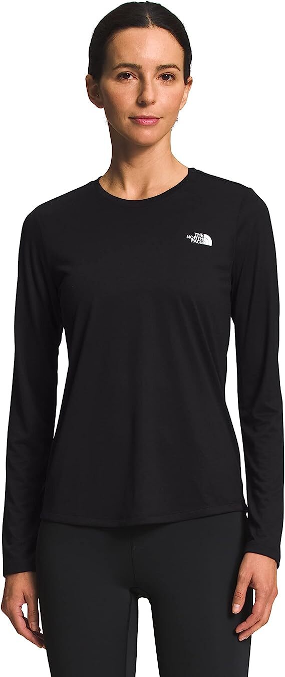 The North Face Elevation LS Tee (Women's) - TNF Black - Find Your Feet Australia Hobart Launceston Tasmania