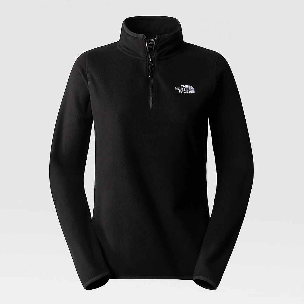 The North Face Glacier Quarter Zip Fleece (Women's) - TNF Black - Find Your Feet Australia Hobart Launceston Tasmania