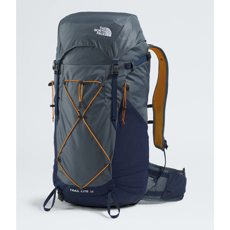 The North Face Trail Lite 36L Pack - Granite Grey/Summit Navy/Dust Orange