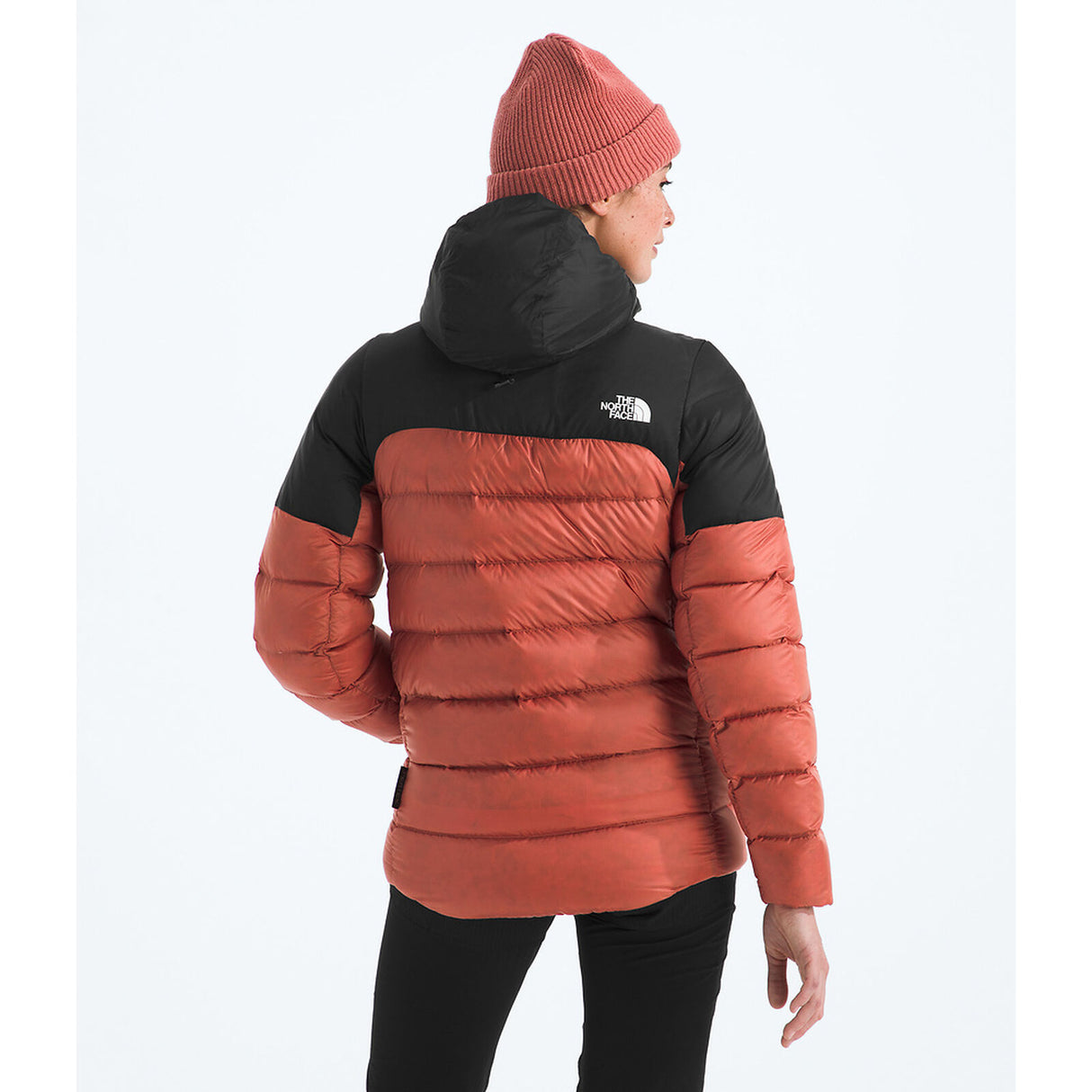 The North Face Kalix Down Hoodie (Womens) - Mars Dust/TNF Black