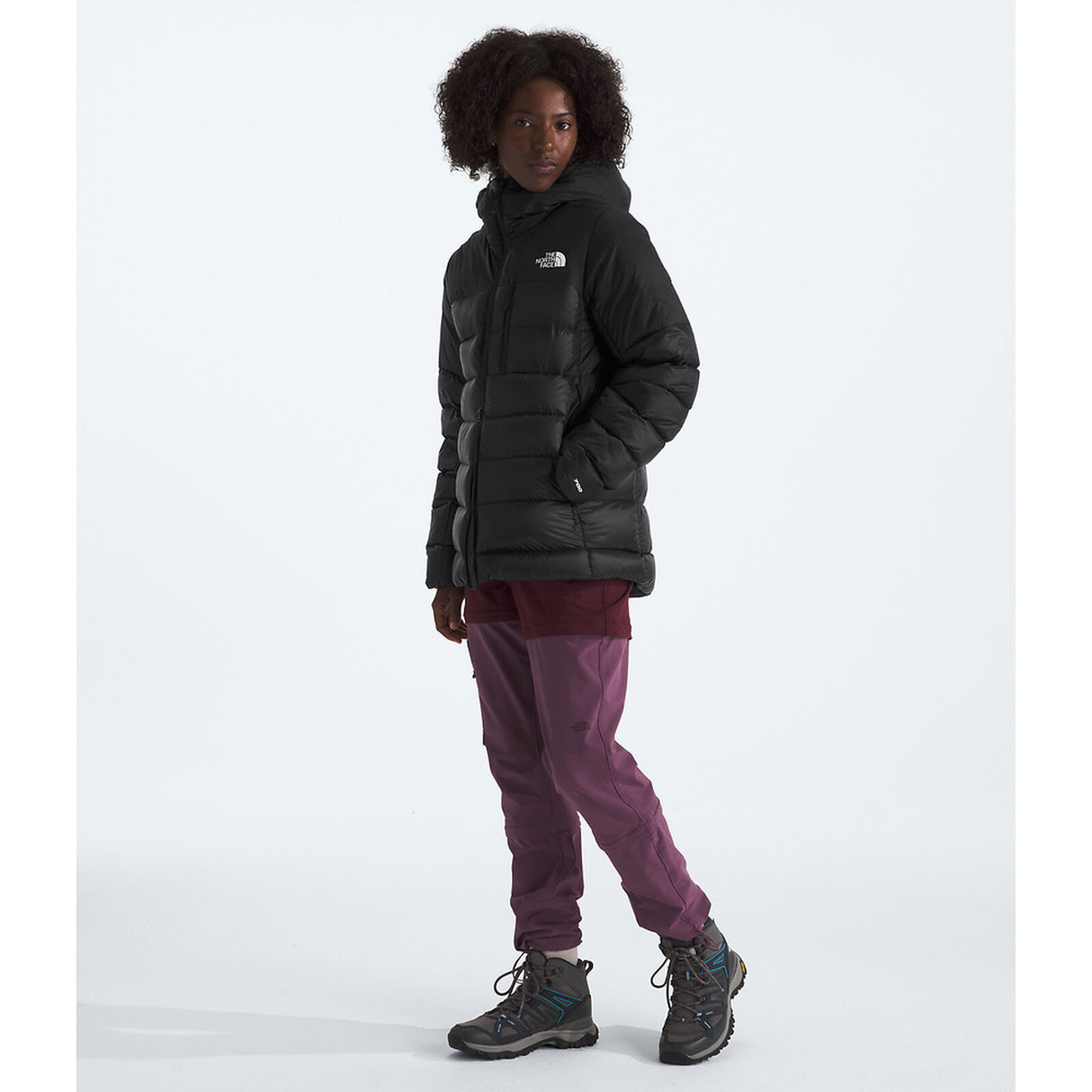 The North Face Kalix Down Hoodie (Womens) - TNF Black