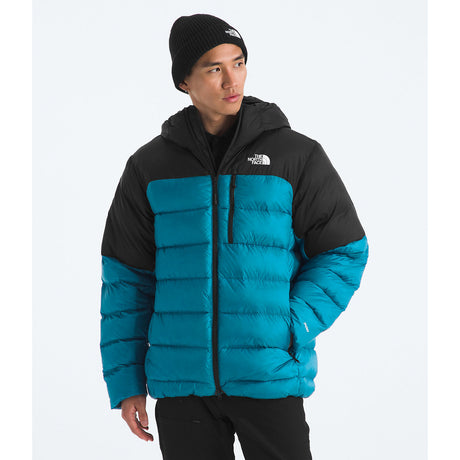 The North Face Kalix Down Hooded Jacket (Men's) - Dusk Blue/TNF Black
