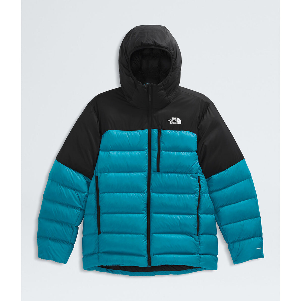 The North Face Kalix Down Hooded Jacket (Men's) - Dusk Blue/TNF Black