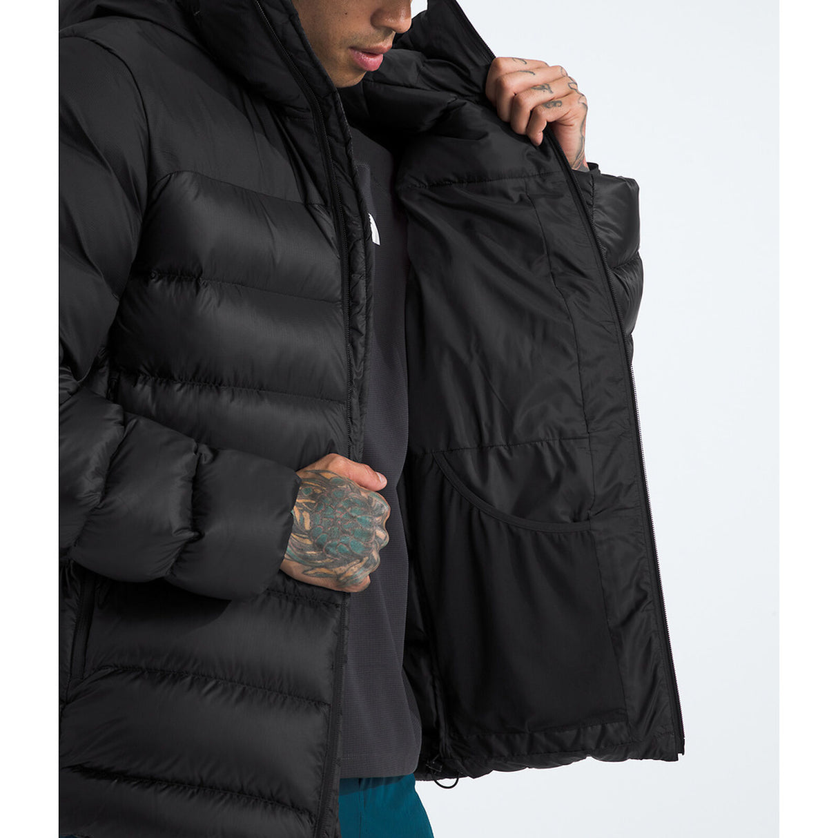 The North Face Kalix Down Hooded Jacket (Men's) - TNF Black