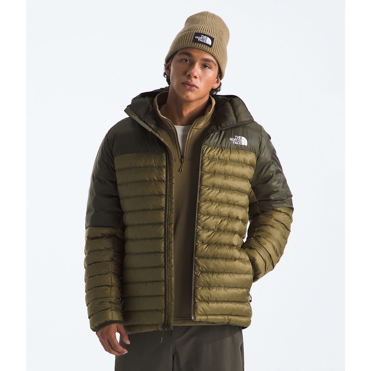 The North Face Terra Peak Hooded Jacket (Men's) - New Taupe Green