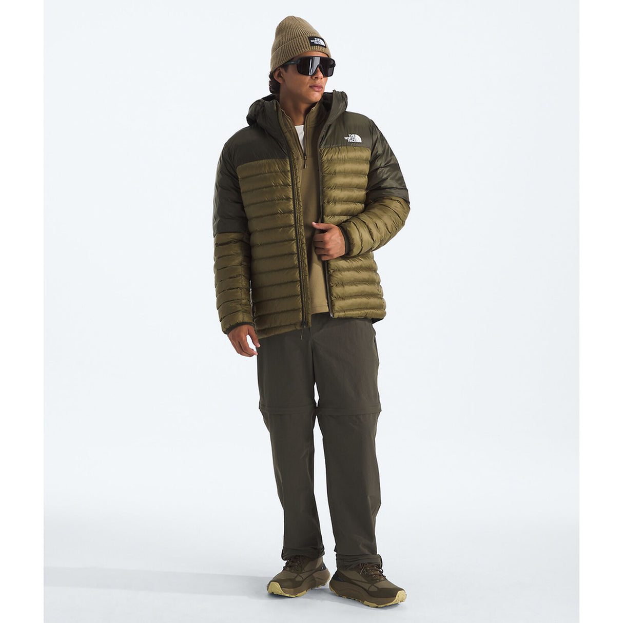 The North Face Terra Peak Hooded Jacket (Men's) - New Taupe Green