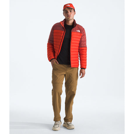 The North Face Terra Peak Jacket (Men's) - Lava Red/Iron Clay