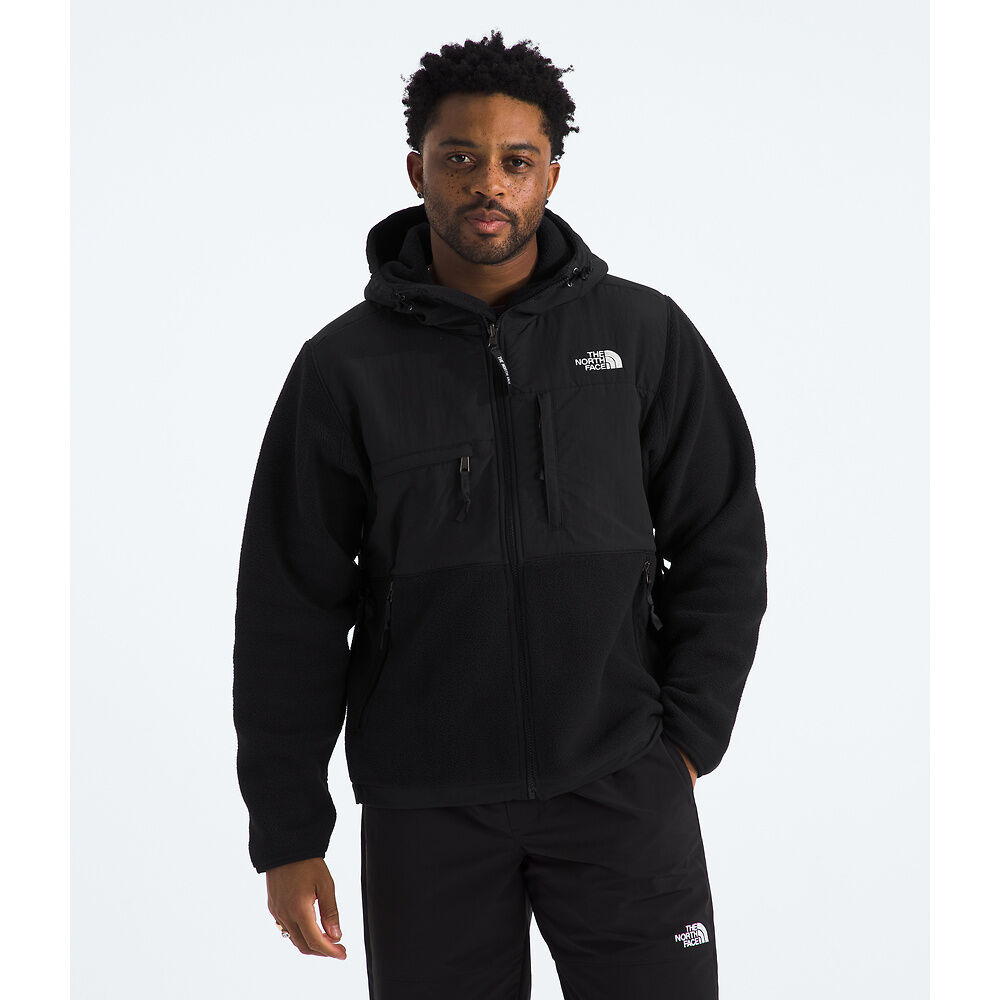 The North Face Retro Denali Fleece Hooded Jacket (Men's) - TNF Black -Find Your Feet Australia Hobart Launceston Tasmania