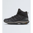 Gray hiking boot with visible brand logo on a white background - The North Face Hedgehog Mid GORE-TEX Boots (Women's) - TNF Black/Asphalt Grey
