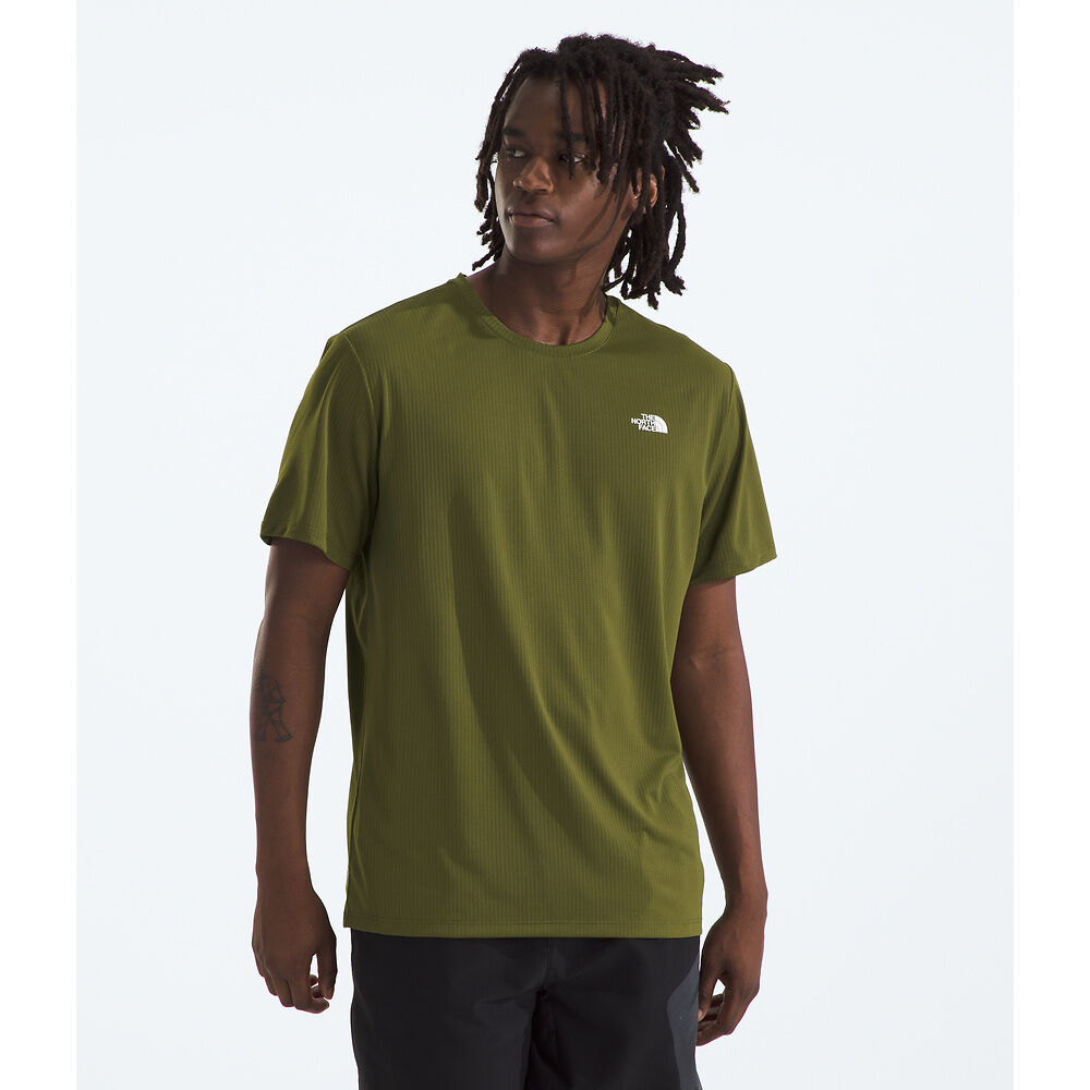 The North Face Elevation SS Tee (Men's) - Forest Olive - Find Your Feet Australia Hobart Launceston Tasmania