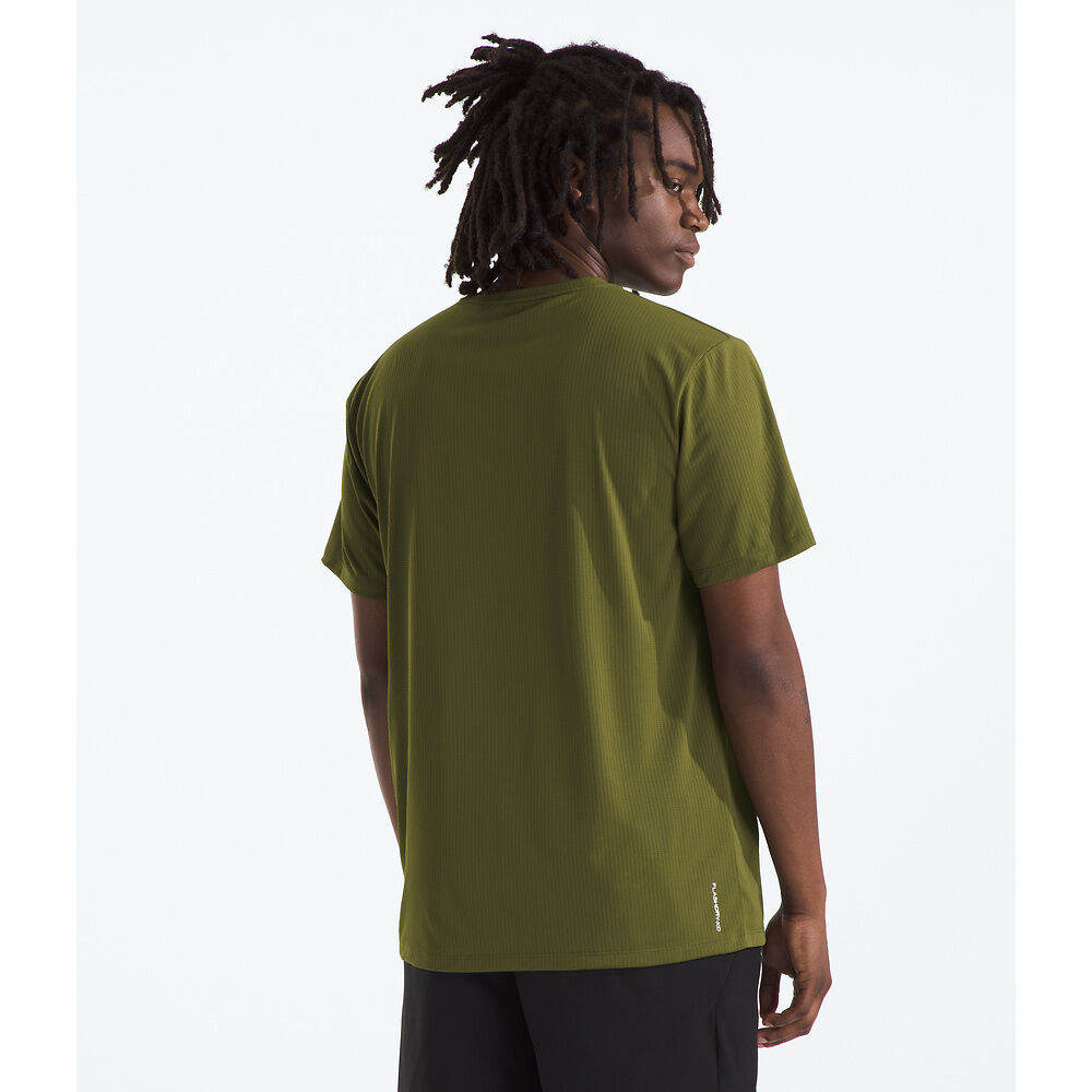 The North Face Elevation SS Tee (Men's) - Forest Olive - Find Your Feet Australia Hobart Launceston Tasmania