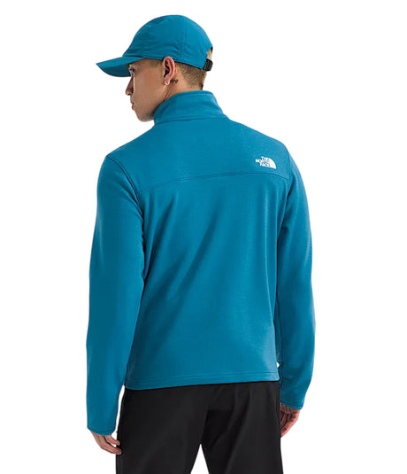 The North Face Cedar Trail Grid Fleece 1/4 Zip Jacket (Men's) - Dusk Blue