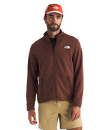 The North Face Cedar Trail Grid Fleece Full Zip Jacket (Men's) - Ember Soil