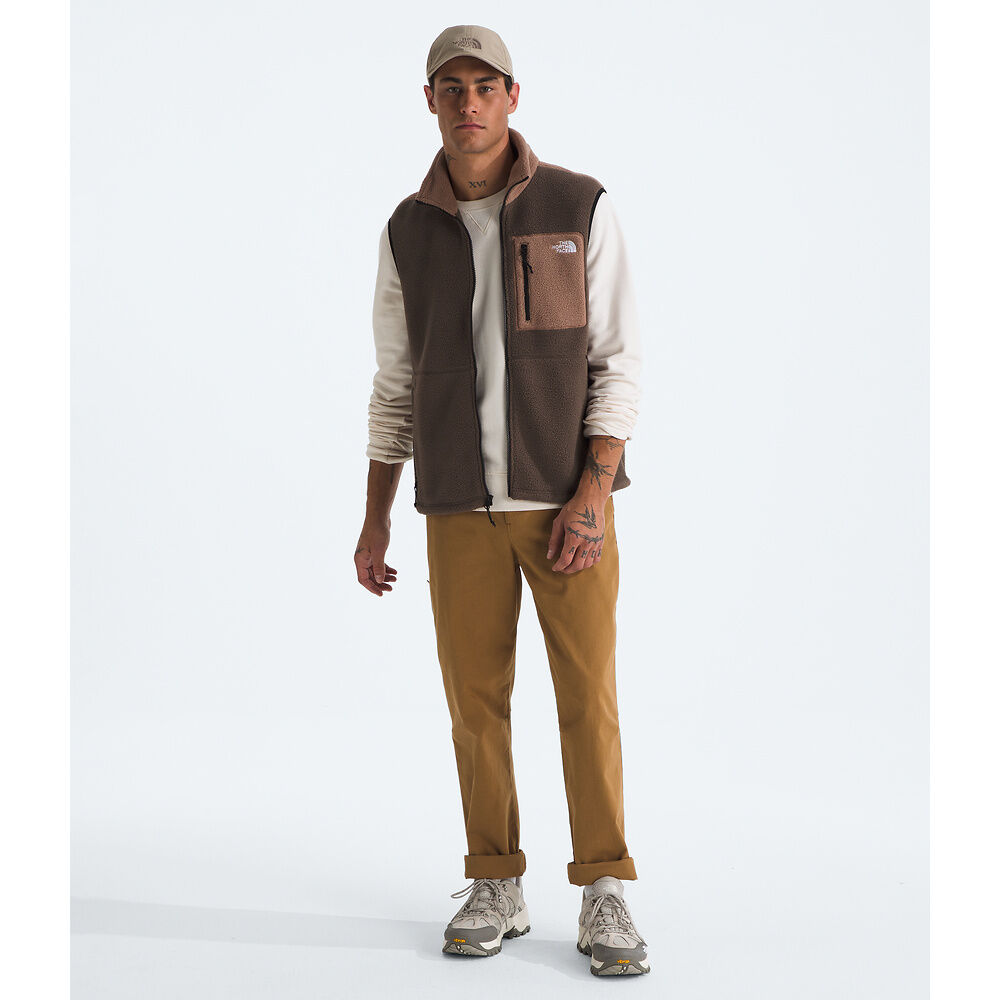 The North Face Yumiori Fleece Vest (Men's) - Smokey Brown/Latte - Find Your Feet Australia Hobart Launceston Tasmania