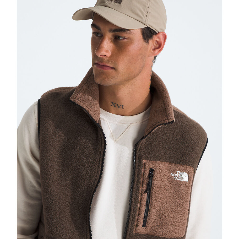 The North Face Yumiori Fleece Vest (Men's) - Smokey Brown/Latte - Find Your Feet Australia Hobart Launceston Tasmania