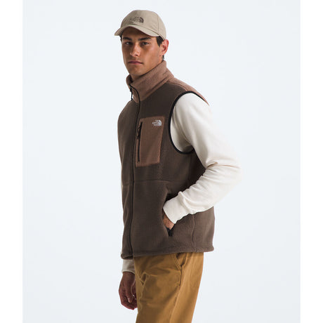 The North Face Yumiori Fleece Vest (Men's) - Smokey Brown/Latte - Find Your Feet Australia Hobart Launceston Tasmania