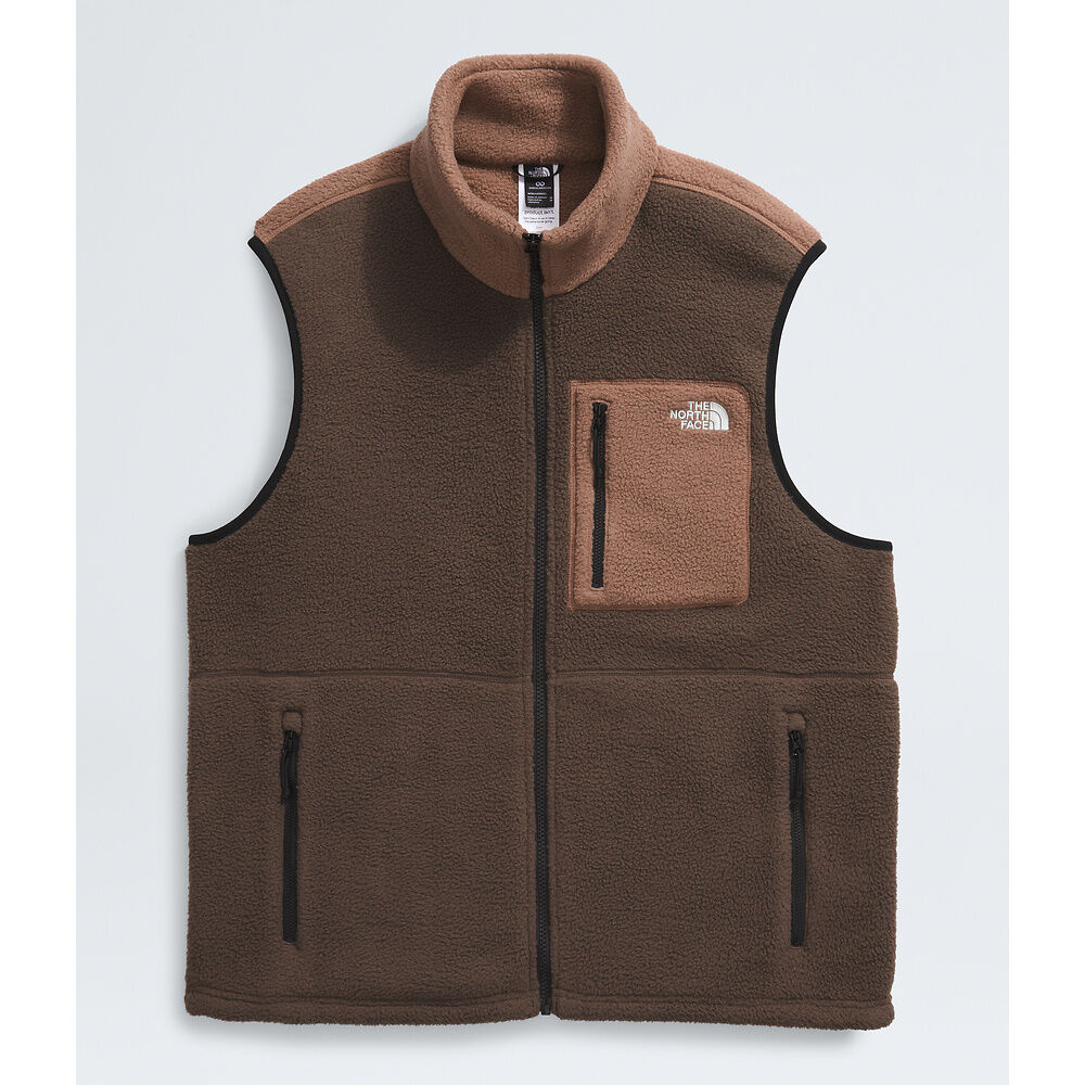 The North Face Yumiori Fleece Vest (Men's) - Smokey Brown/Latte - Find Your Feet Australia Hobart Launceston Tasmania