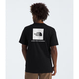 The North Face Evolution Box NSE Short-Sleeve Tee (Men's) - TNF Black/TNF White