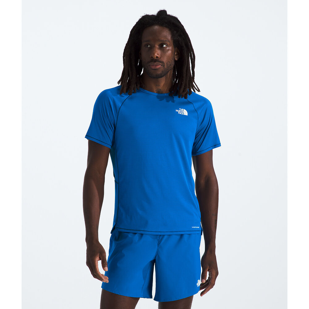 The North Face Sunriser Short-Sleeve (Men's) - Hero Blue - Find Your Feet Australia Hobart Launceston Tasmania