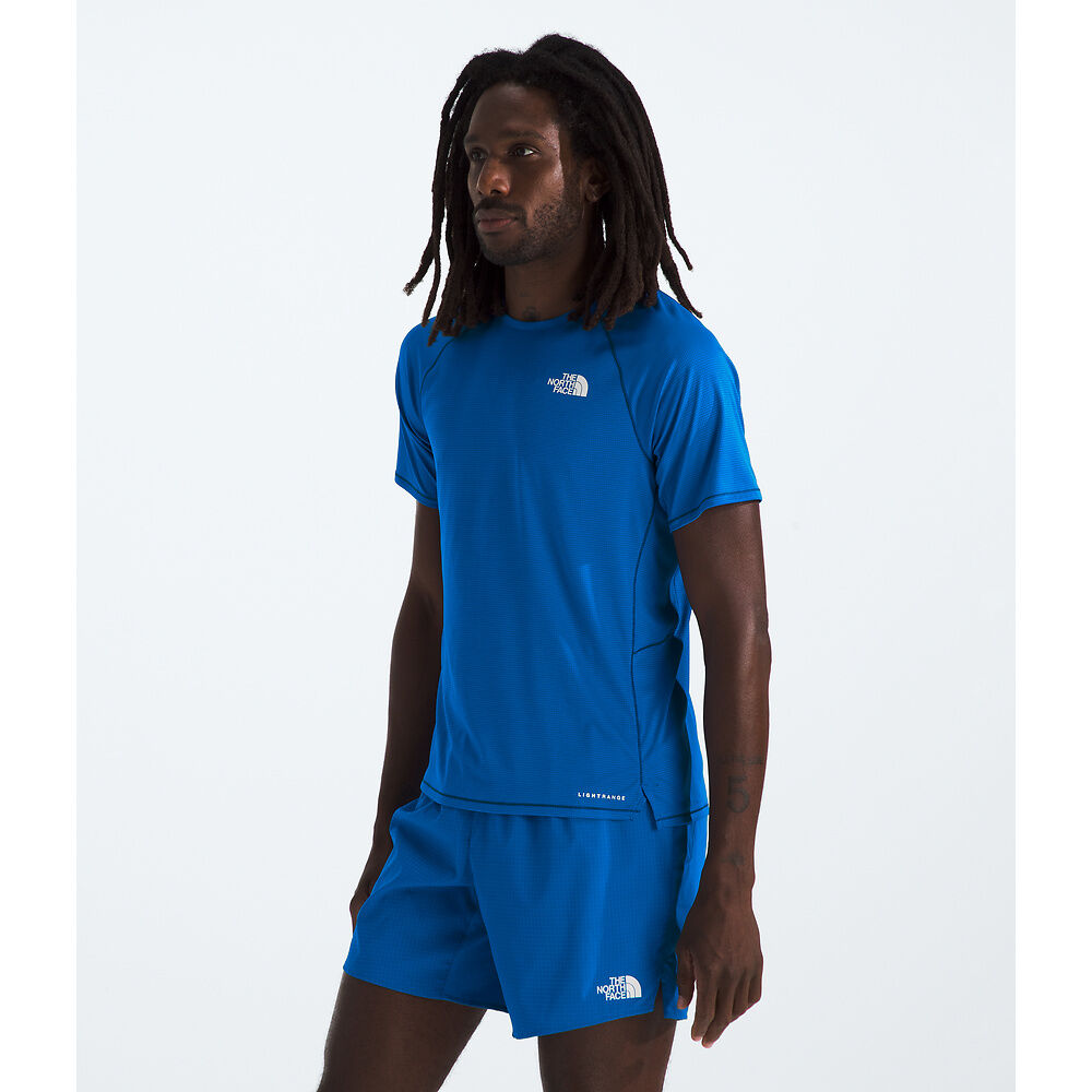 The North Face Sunriser Short-Sleeve (Men's) - Hero Blue - Find Your Feet Australia Hobart Launceston Tasmania