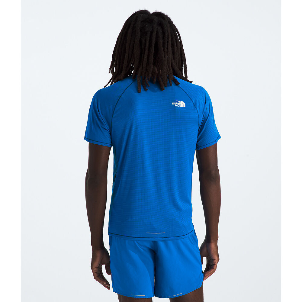 The North Face Sunriser Short-Sleeve (Men's) - Hero Blue - Find Your Feet Australia Hobart Launceston Tasmania