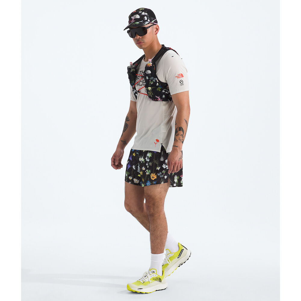 The North Face Summit Series Run Vest 10 (Unisex) - TNF Black Alpine Floral Print - Find Your Feet Australia Hobart Launceston Tasmania