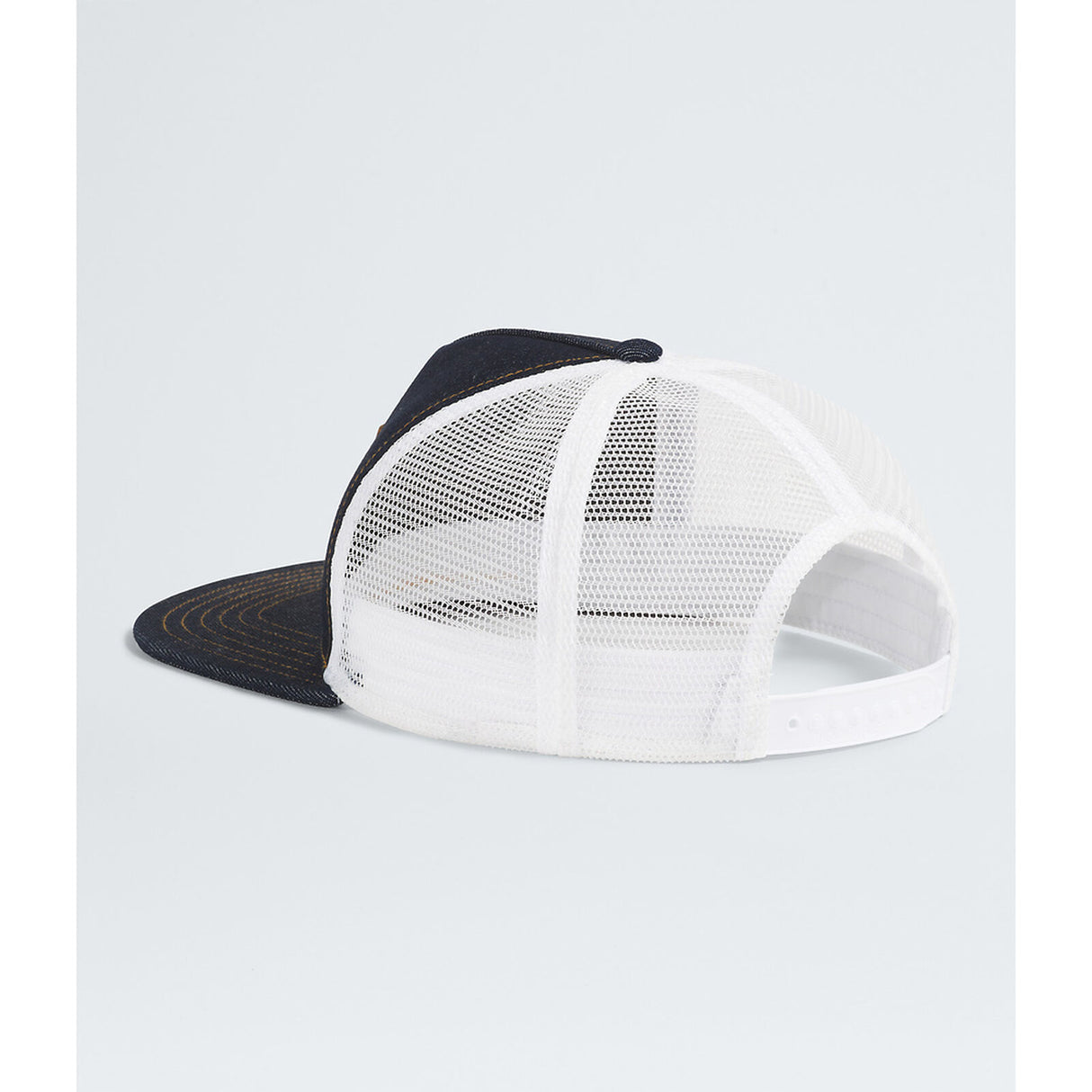 The North Face Half Dome Trucker - Denim/Leather Patch