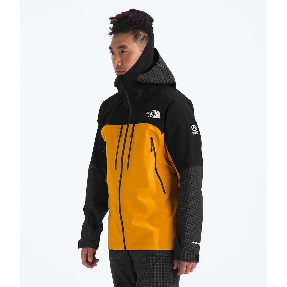 The North Face Summit Series Mountain GORE-TEX Pro Jacket (Men's) - Summit Gold/TNF Black - Find Your Feet Australia