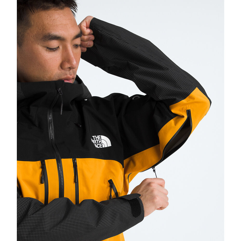 The North Face Summit Series Mountain GORE-TEX Pro Jacket (Men's) - Summit Gold/TNF Black - Find Your Feet Australia