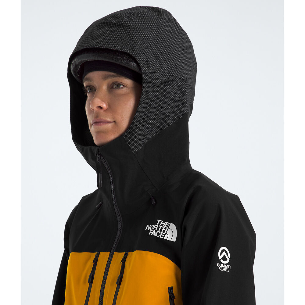 The North Face Summit Series Mountain GORE-TEX Pro Jacket (Women's) - Summit Gold/TNF Black - Find Your Feet Australia Hobart Launceston Tasmania