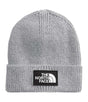 The North Face TNF™ Logo Box Cuffed Beanie - TNF Medium Grey Heather