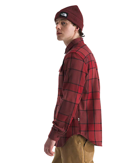 The North Face Arroyo Flannel Shirt (Men's) - Sumac Macro Small Plaid