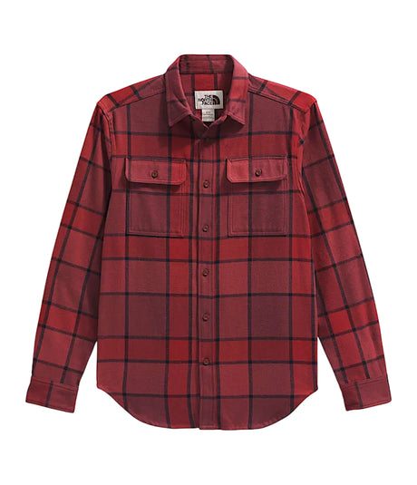 The North Face Arroyo Flannel Shirt (Men's) - Sumac Macro Small Plaid