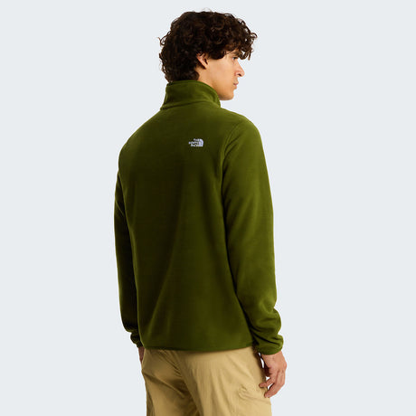 The North Face Glacier Fleece 1/4 Zip Jacket (Men's) - Woodland Green