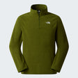 The North Face Glacier Fleece 1/4 Zip Jacket (Men's) - Woodland Green