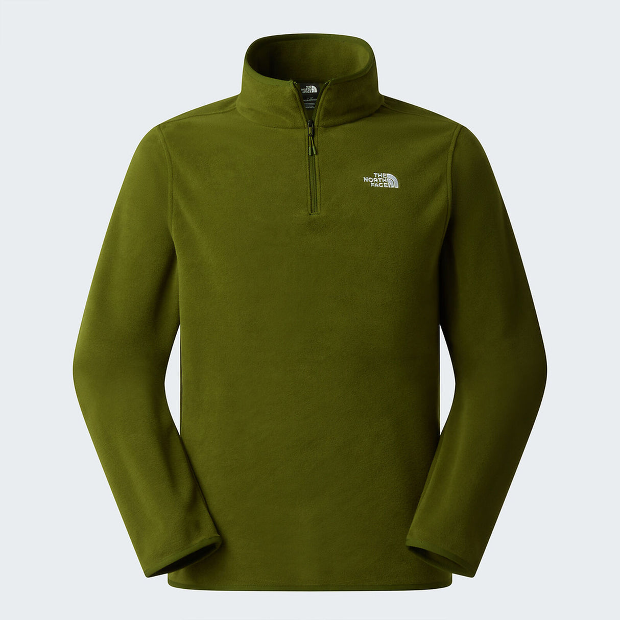 The North Face Glacier Fleece 1/4 Zip Jacket (Men's) - Woodland Green