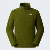 The North Face Glacier Fleece 1/4 Zip Jacket (Men's) - Woodland Green