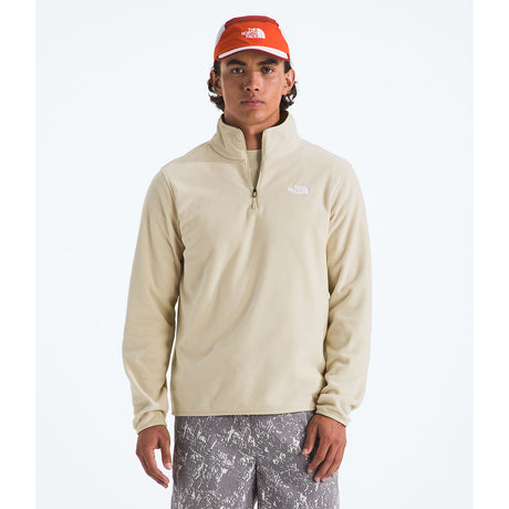 The North Face Glacier Fleece 1/4 Zip Jacket (Men's) - Desert Stone