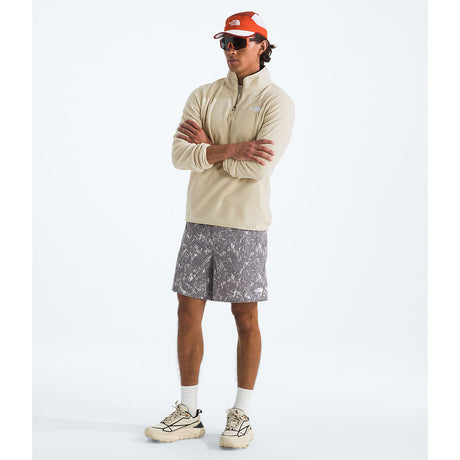 The North Face Glacier Fleece 1/4 Zip Jacket (Men's) - Desert Stone