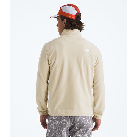 The North Face Glacier Fleece 1/4 Zip Jacket (Men's) - Desert Stone