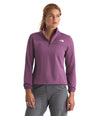 The North Face Cedar Trail Grid Fleece 1/4 Zip Jacket (Women's) - Chroma Purple