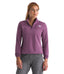 The North Face Cedar Trail Grid Fleece 1/4 Zip Jacket (Women's) - Chroma Purple
