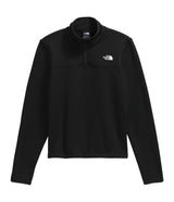 The North Face Cedar Trail Grid Fleece 1/4 Zip Jacket (Women's) - TNF Black