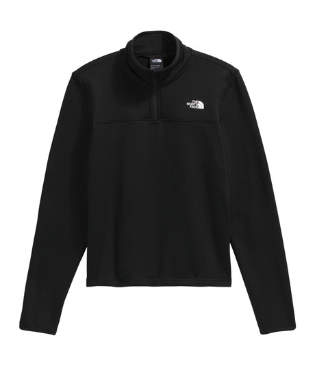 The North Face Cedar Trail Grid Fleece 1/4 Zip Jacket (Women's) - TNF Black