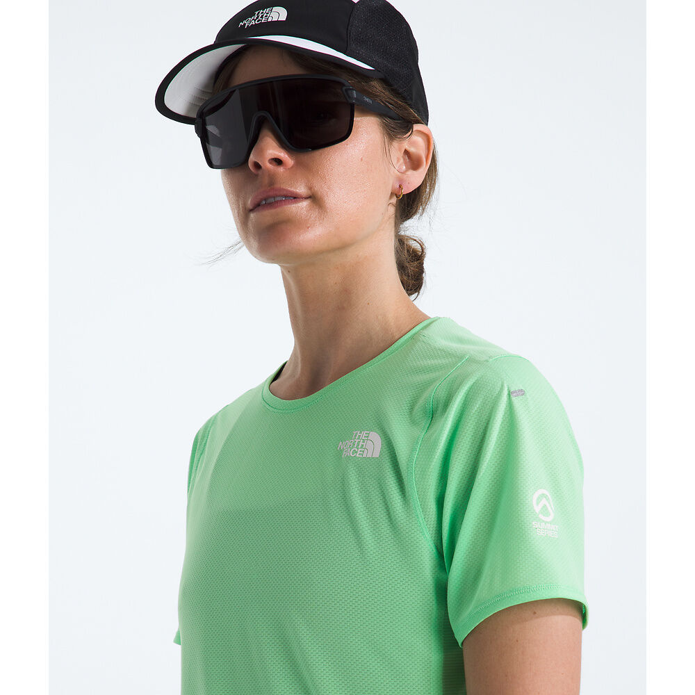 The North Face Summit Series High Trail Short-Seeve (Women's) - Spring Bud - Find Your Feet Australia Hobart Launceston Tasmania