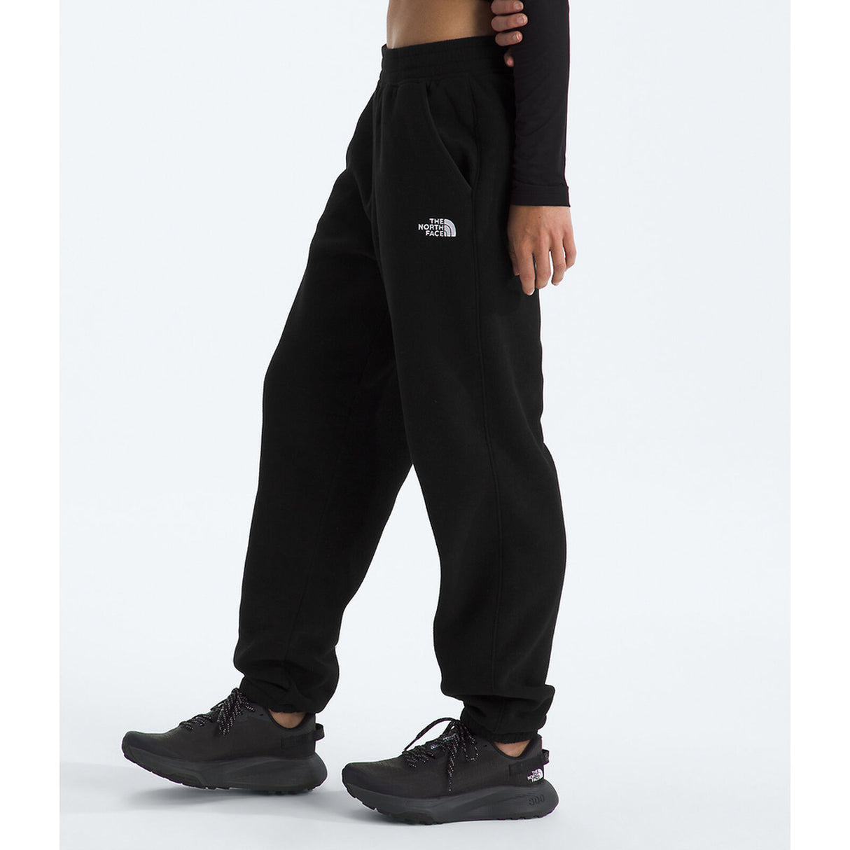 The North Face Glacier Fleece Track Pants (Women's) - TNF Black