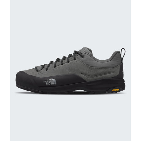Brown leather shoe on a white background - The North Face Verto Approach Shoes (Unisex) - Smoked Pearl/TNF Black