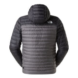 The North Face Bettaforca Lightweight Down Hooded Jacket (Men's) - Smoked Pearl/Anthracite Grey