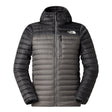 The North Face Bettaforca Lightweight Down Hooded Jacket (Men's) - Smoked Pearl/Anthracite Grey