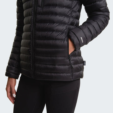 The North Face Bettaforca Lightweight Down Hooded Jacket (Women's) - TNF Black